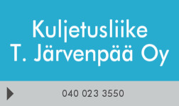 Kuljetusliike T. Järvenpää Oy logo